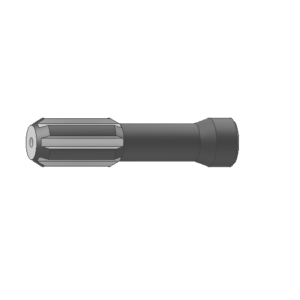 Ponta entalhada tomada de força 1.3/8"
