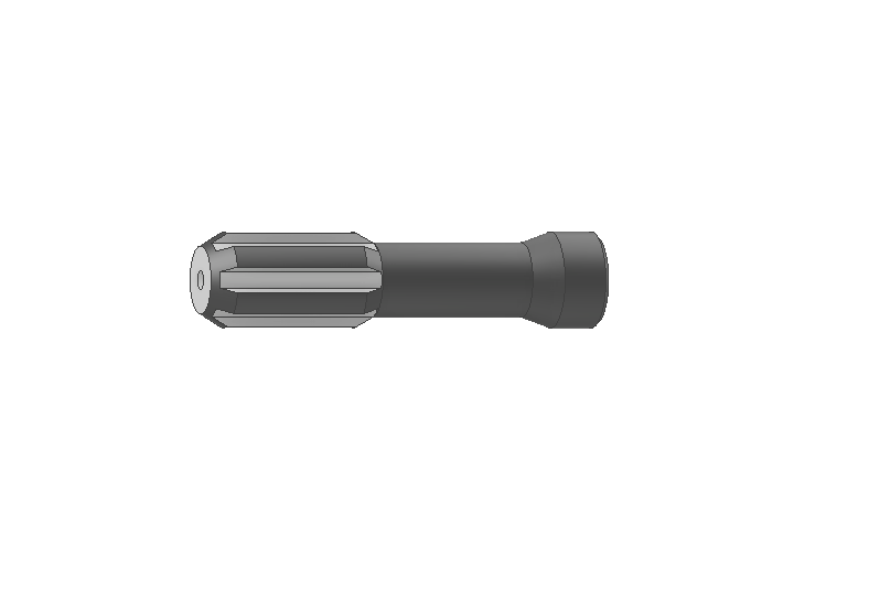 Ponta entalhada tomada de força 1.3/8"